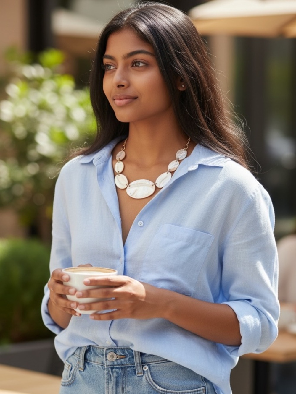 Style & Co. Women's Mother or Pearl Necklace